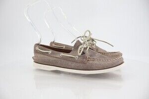 Sperry Women's Top Sider Boat Shoe Loafer Slip On Shoe Size 8 Brown Tan Comfy